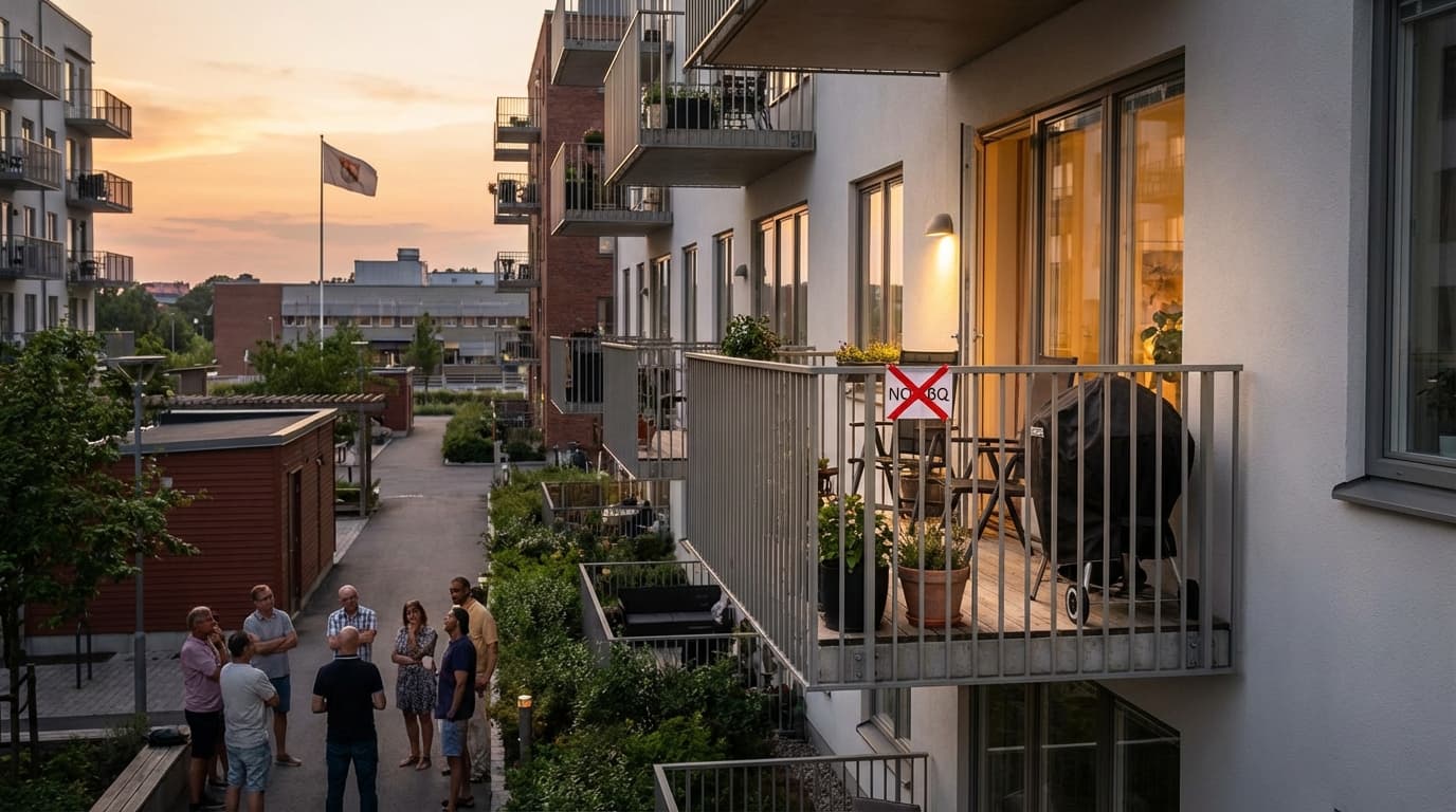 İklimi korumak amacıyla bir belediye başkanının özel balkonlarda mangal yapılmasını yasaklaması mahallelerde şoka yol açtı